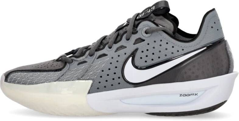 Nike Coole Heren Basketbalschoen Grijs Zwart Gray Heren