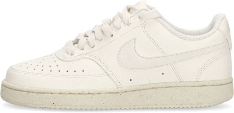 Nike Court Vision Low Sneaker Nature White Dames