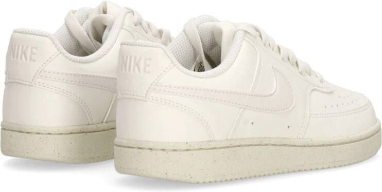 Nike Court Vision Low Sneaker Nature White Dames