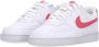 Nike Lage Court Vision Sneaker White Dames - Thumbnail 3