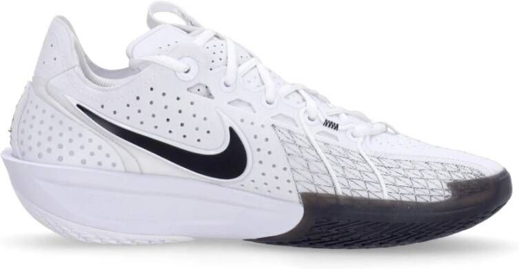 Nike Cut 3 Basketbalschoen Wit Zwart White Heren