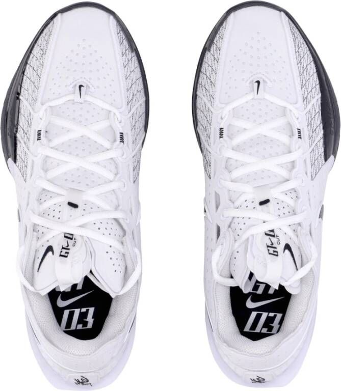 Nike Cut 3 Basketbalschoen Wit Zwart White Heren