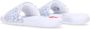 Nike Dierenprint Slide Slippers Wit Goud Grijs White Dames - Thumbnail 9