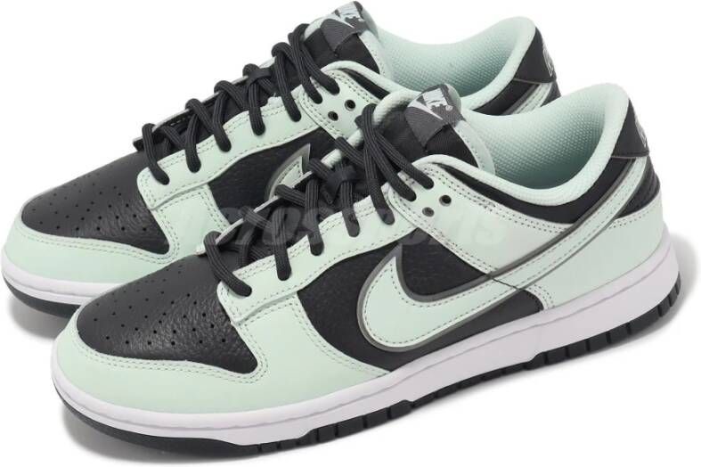 Nike Donkergrijs Lichtgroen Sneakers Green Dames