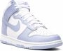 Nike Dunk High Aluminium Blauw Sneakers Blue Dames - Thumbnail 2