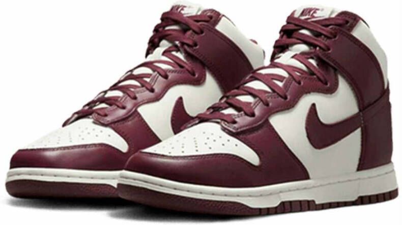 Nike Burgundy Crush Hoge Sneakers Rood Dames