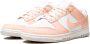 Nike "Pale Coral Dunk Low Sneakers" Roze Dames - Thumbnail 2