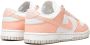 Nike "Pale Coral Dunk Low Sneakers" Roze Dames - Thumbnail 3