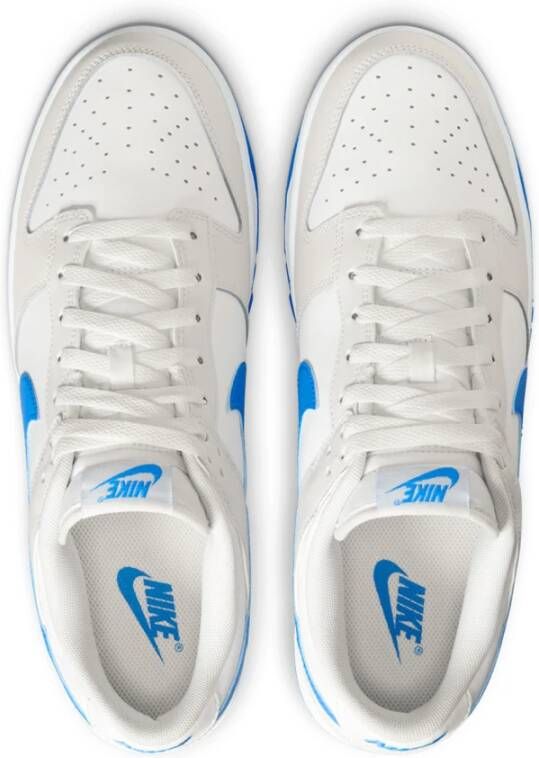 Nike Dunk Low Photo Blue Sneakers White Heren