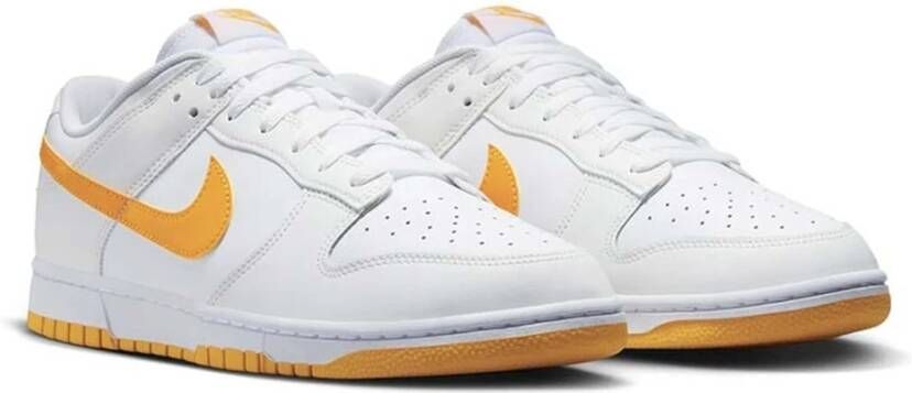 Nike Dunk Low Retro Sneakers White Heren