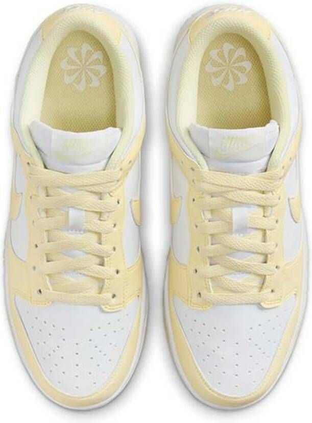 Nike Dunk Low Sneakers Yellow Dames