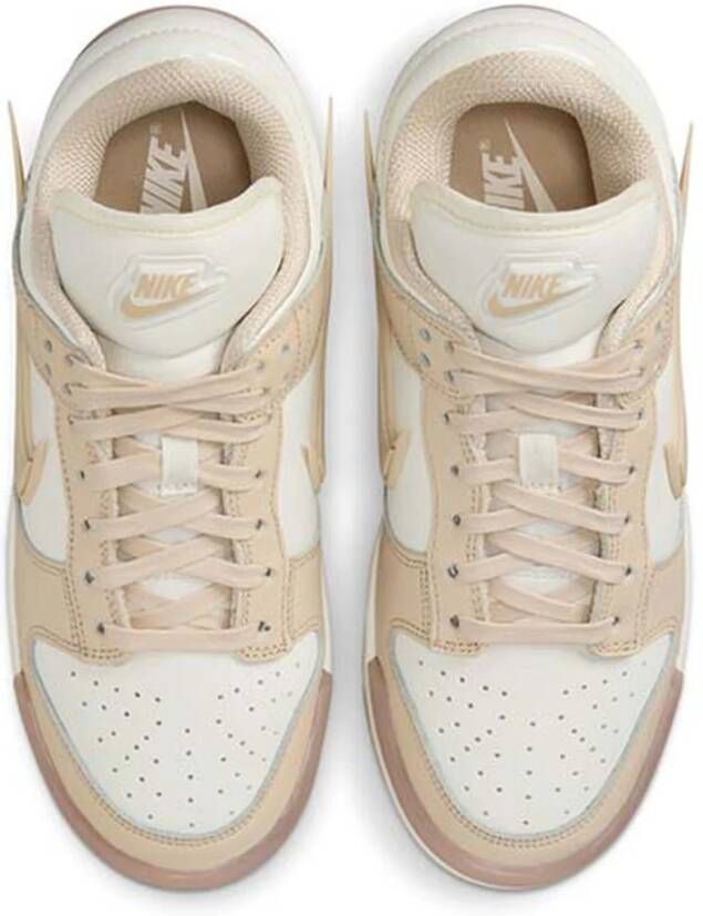 Nike Dunk Low Twist Sneakers Beige Dames