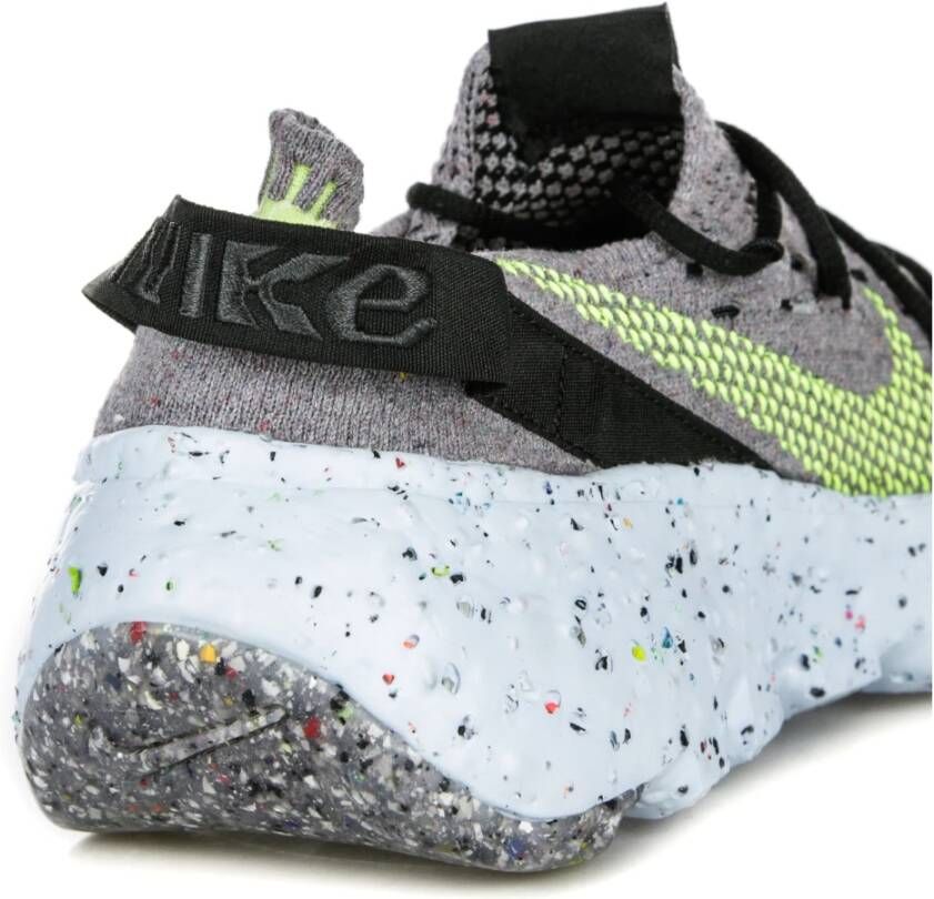 Nike Eco-vriendelijke Space Hippie Lage Schoenen Gray Heren