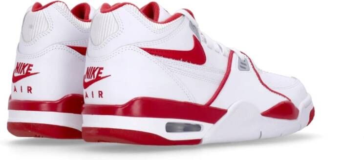 Nike Flight 89 Lage Sneaker Wit Rood Grijs White Heren