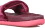 Nike Fluwelen Band Slippers Donkerroze Pink Dames - Thumbnail 11