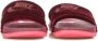 Nike Fluwelen Band Slippers Donkerroze Pink Dames - Thumbnail 6