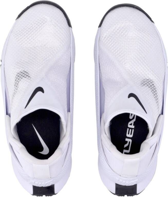 Nike Flyease Lage Sneaker Wit Zwart Dames White Dames