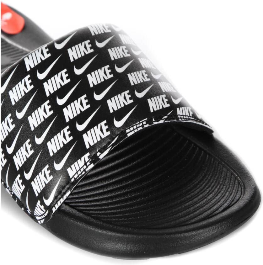 Nike Victori One Slippers Heren Black Black White Heren - Foto 15