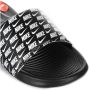 Nike Victori One Slippers Heren Black Black White Heren - Thumbnail 15