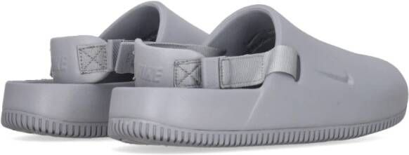 Nike Gevormd Ontwerp Schuim Mule Grijs Gray Heren