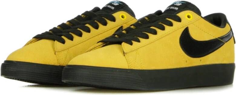 Nike Gouden Lage Top Skate Schoenen Yellow Heren