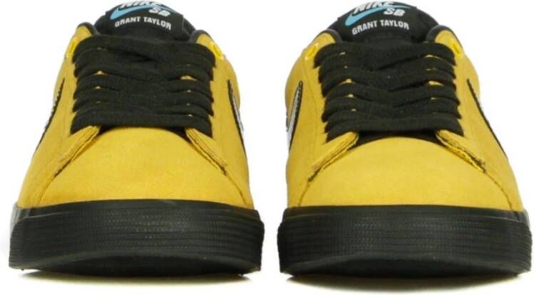 Nike Gouden Lage Top Skate Schoenen Yellow Heren