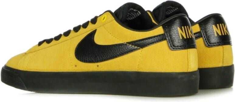 Nike Gouden Lage Top Skate Schoenen Yellow Heren