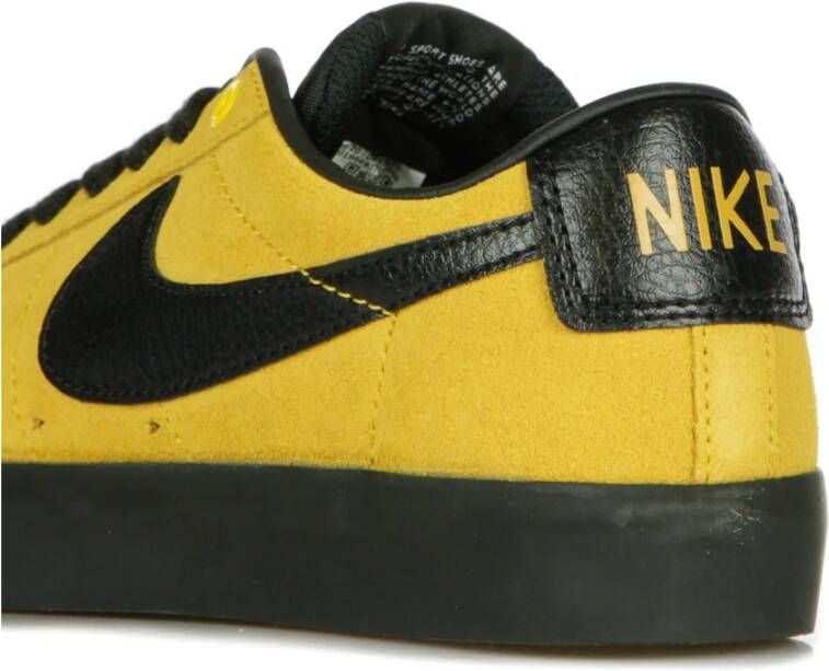 Nike Gouden Lage Top Skate Schoenen Yellow Heren