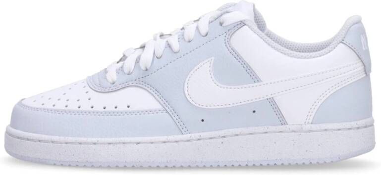 Nike Grijs Wit Court Vision Low Sneakers White Dames