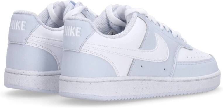 Nike Grijs Wit Court Vision Low Sneakers White Dames