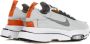 Nike Grijze Fog Lage Sneakers met Oranje Accents Gray Heren - Thumbnail 8