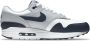 Nike Grijze leren Air Max 1 LV8 Blue Heren - Thumbnail 3