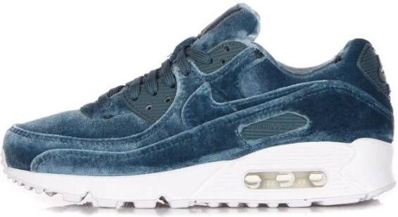 Nike Groene Air Max 90 Premium Sneakers Blue Dames