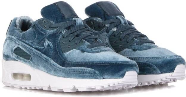 Nike Groene Air Max 90 Premium Sneakers Blue Dames