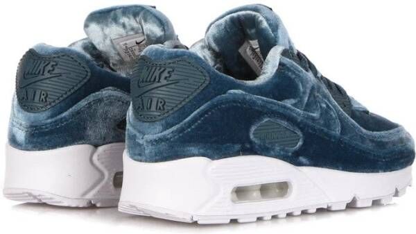 Nike Groene Air Max 90 Premium Sneakers Blue Dames