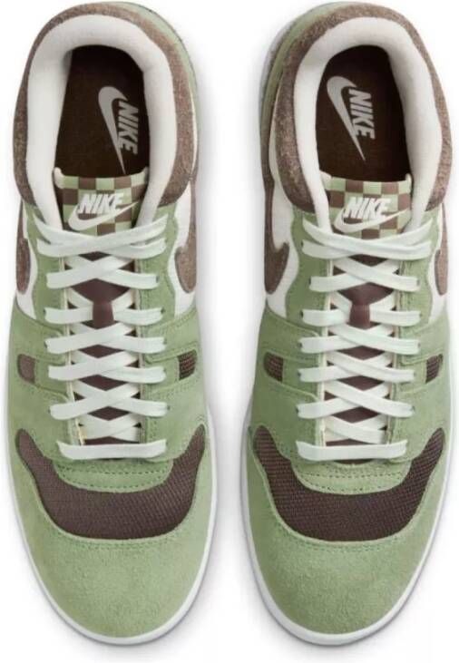 Nike Groene Olie Sneakers Stijlvol Model Green Heren