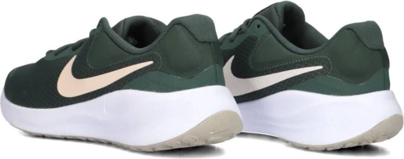 Nike Groene Revolution 7 Lage Sneakers Green Dames