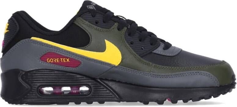 Nike GTX Heren Lage Sneaker Zwart Geel Grijs Black Heren