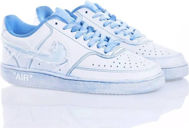 Nike Handgemaakte Lichtblauwe Sneakers Blue Heren