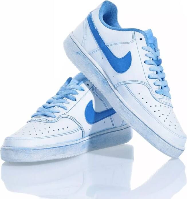 Nike Handgemaakte Lichtblauwe Sneakers Blue Heren