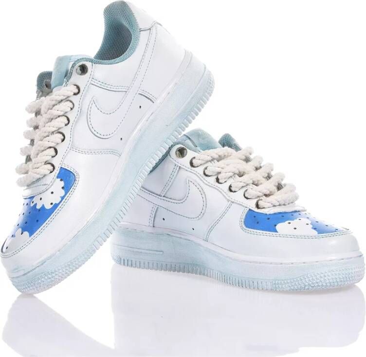 Nike Handgemaakte Lichtblauwe Sneakers Blue Heren