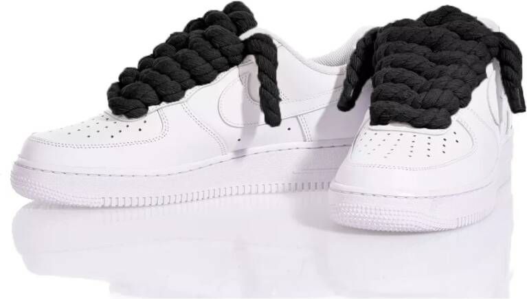 Nike Handgemaakte Sneakers Wit Zwart White Heren