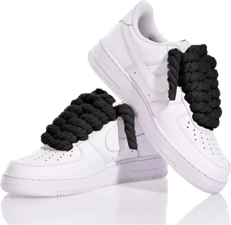 Nike Handgemaakte Sneakers Wit Zwart White Heren