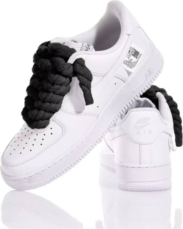 Nike Handgemaakte Sneakers Wit Zwart White Heren