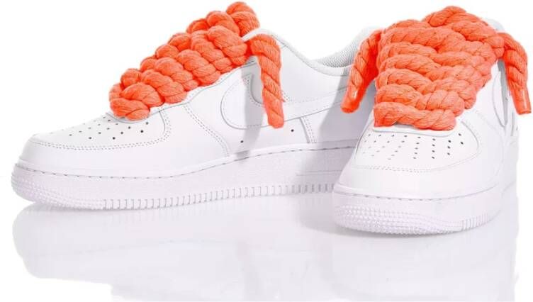 Nike Handgemaakte Witte Sneakers Aangepaste Schoenen White Heren