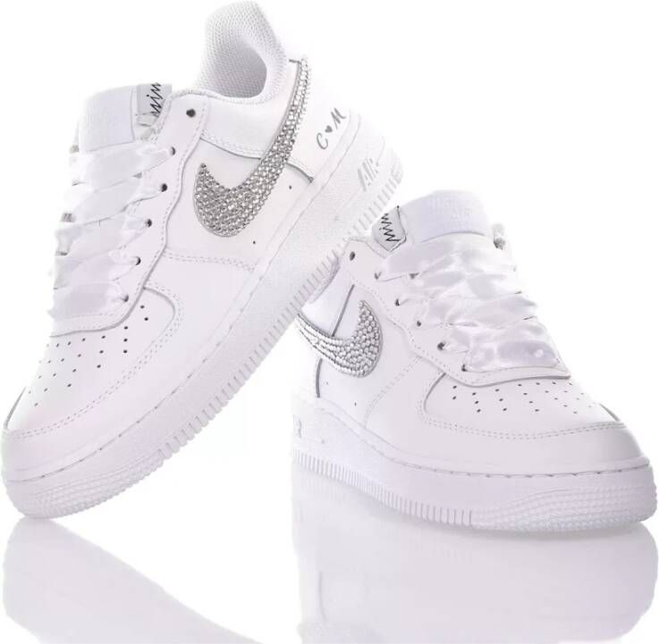 Nike Handgemaakte Witte Sneakers White Unisex