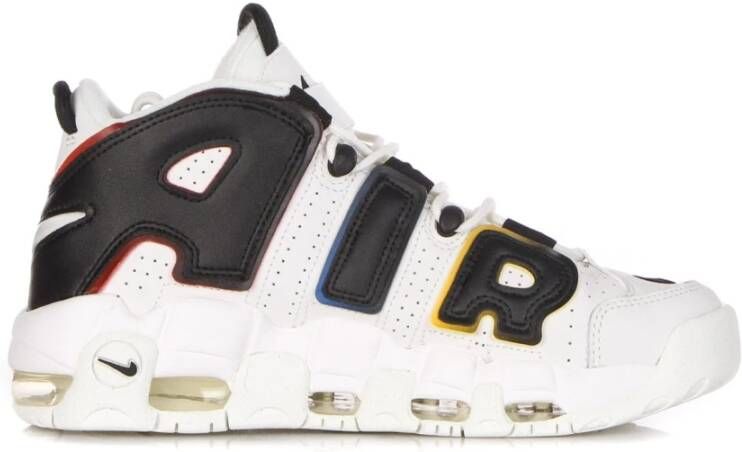 Nike Hoge Air More Uptempo Schoenen White Heren