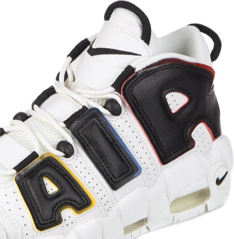 Nike Hoge Air More Uptempo Schoenen White Heren