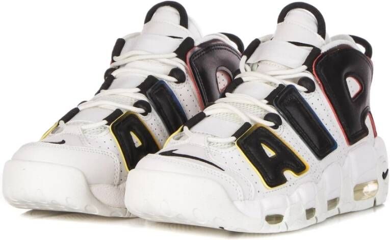 Nike Hoge Air More Uptempo Schoenen White Heren