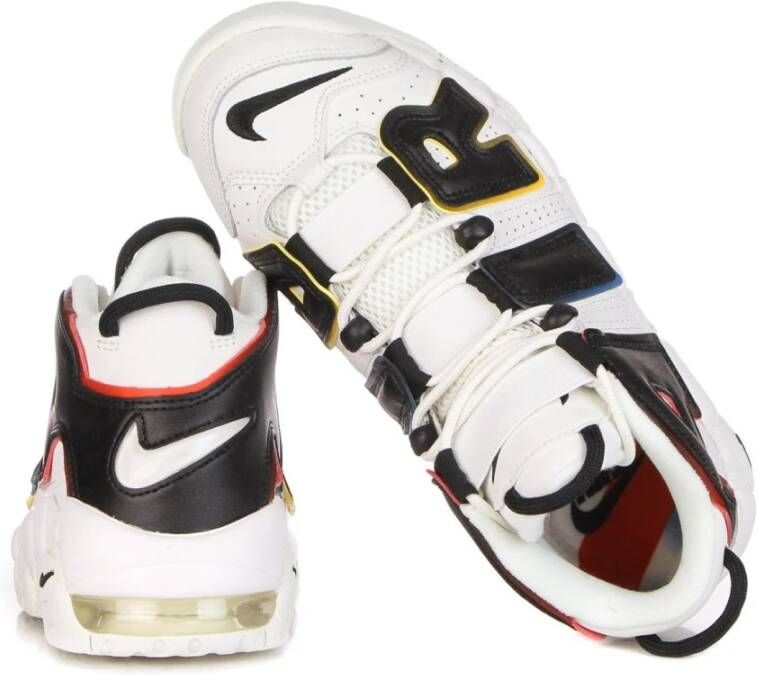 Nike Hoge Air More Uptempo Schoenen White Heren